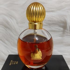 SALE! Collectible Bottle Of Arpege By Lanvin Gold-Capped Amber Women's Bottle